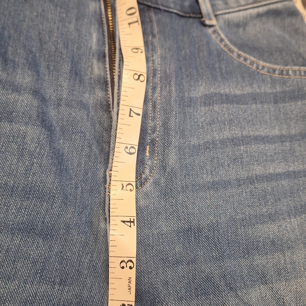 Halara Flex Cuffed Classic Blue Women's Jeans, Size M - Picture 5 of 6